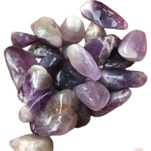 Natural Crystal Dream Amethyst Quartz Ore Mineral Specimen Healing Mini Rock Chips Stones Home Decoration DIY