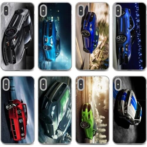 Ford-GT-Mustang-Supre-Car-Poster Phone Covers For Samsung Galaxy A9 A8 Star Lite A3 A5 A7 A6 Plus 2018 2015 2016 2017