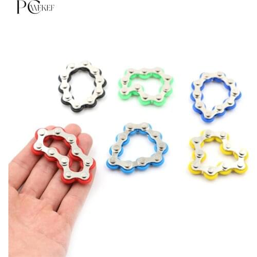 New Sale Bike Chain Fidget Spinner Bracelet For Autism And ADHD Fidget Toy Anti Stress Toy For Kids/Adult/Student