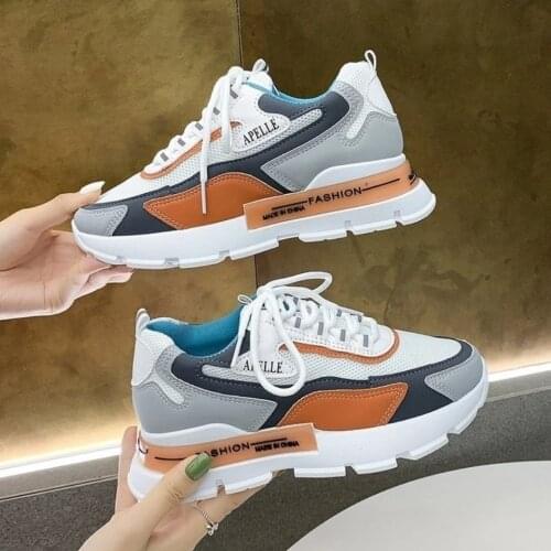 2021 Breathable Women Casual Sneakers Summer Mesh Outdoor Sports Womens Shoes Reflective Slip on Walking Vulcanized Shoes Woman