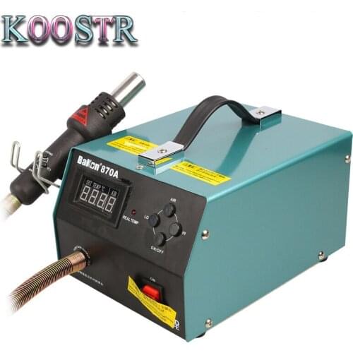 BK870A AC110V/220V Digital Display Hot Air SMD Rework Station BGA soldering rework station For mortherboard Repair