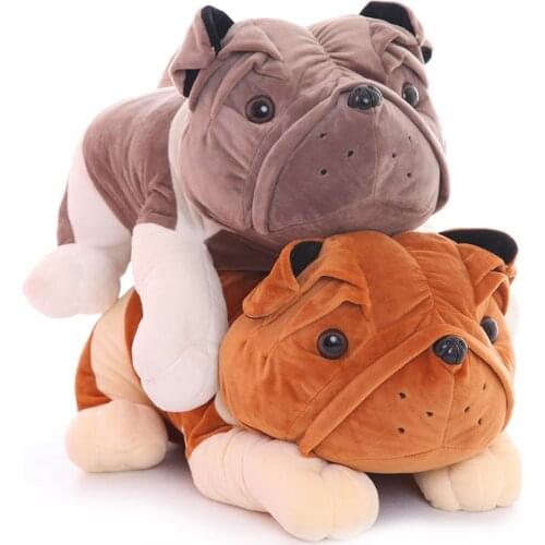 20cm Plush bulldog shar pei dog Toy stuffed animal doll pendant baby kids friend birthday gift present home car decor M074