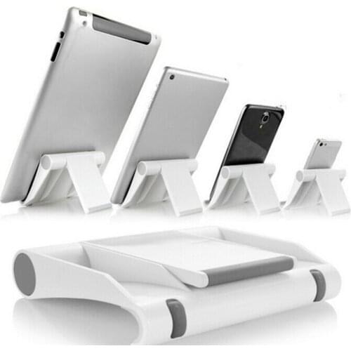 Foldable Phone Stand Adjustable Angle Tablet Phone Desk Stand Portable Phone Holder Bracket for Iphone Android Universal