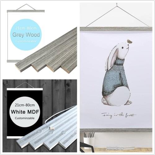 Diamond Painting Frame Magnetic Wooden Hanger Wood Photo Frame Painting Canvas Poster Frame Canvas Frame Art Christmas 21-50cm