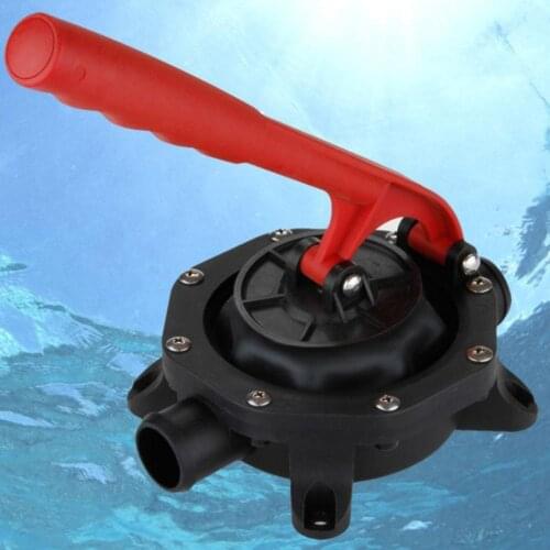 Aluminum Handle Pump 720GPH Manual Diaphragm Boat Marine Bilge Plastic Self-priming Pump pumping bilge water saltwater diesel