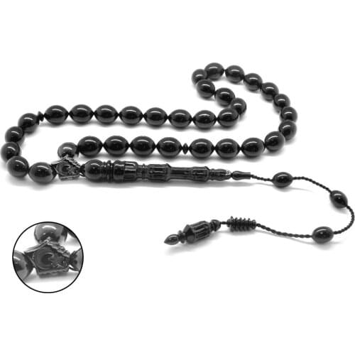 Tesbihane Caliper İşçilikli Minaret İmameli Barley Cut Erzurum Oltu stone Rosary