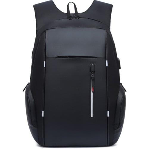 Waterproof Oxford Men Backpack Laptop 15.6 Inch Large Capacity USB Charging Male Backpack School Bag for Teen Boys 2021