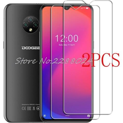 2PCS FOR Doogee X95 Tempered Glass Protective on DoogeeX95 6.52" Screen Protector Glass Film Cover