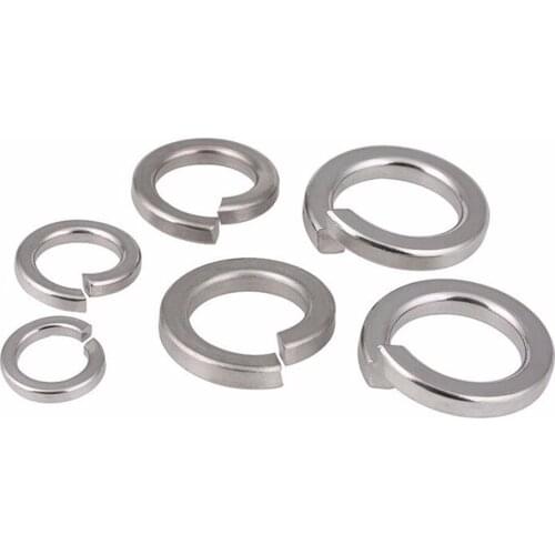 20pcs M14 M16 Stainless Steel Spring Washer Split Locking Washers Spring Gasket