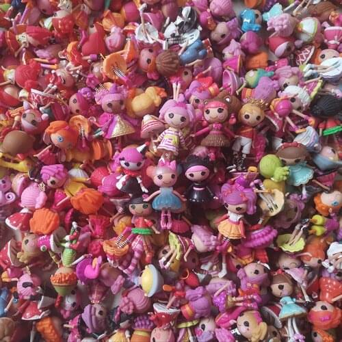 3Pcs/set 3Inch Original MGA Lalaloopsy Dolls Mini Dolls For Girls Toy Play（Randomly send