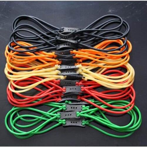 5pcs outdoor slingshot strong slingshot rubber band hunting sport slingshot set practical 1745 rubber band hunting