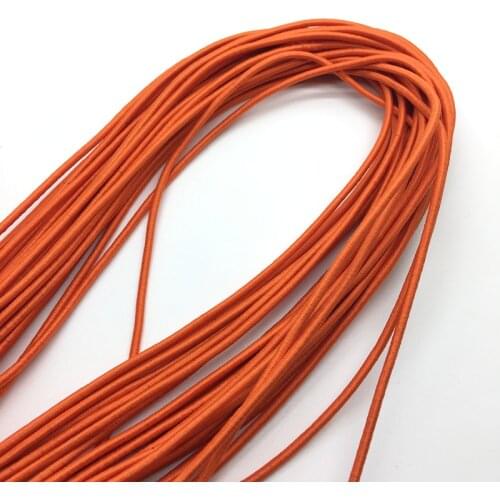 5yards/lot Orange Trong Elastic Bungee Rope Shock Cord Tie Down DIY Jewelry Making Pick color
