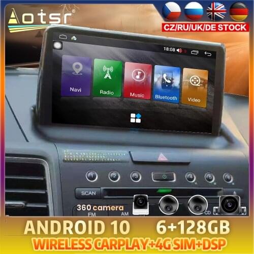 Android 10 For Honda CRV 2012 2013 2014 2016 Carplay Car DVD GPS Coche Navigation Auto Radio Stereo Multimedia Player HeadUnit