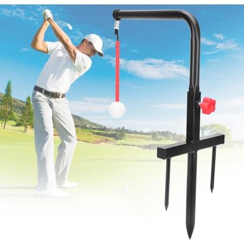 Automatically Tee Golf Swing Trainer Portable Indoor Golf Swing Traing Device Aid Practice Posture Correction Training supplies