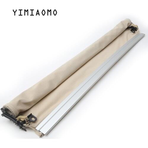 Beige Car Sunroof Sunshade Roller Blind Curtain Assembly For Audi Q3 2012-2018 RSQ3 2014-2018 8U0 877 307 A QE8 8U0 877 307 QE8