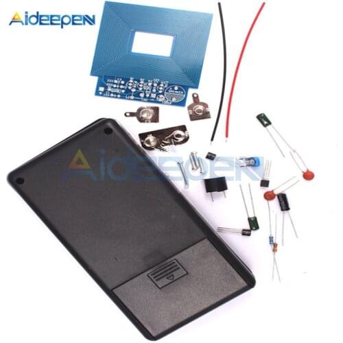 DC 3V-5V DIY Simple Metal Detector Kit Electronic Metal Sensor Module Induction Suite Metal Locator With Case