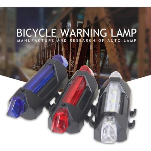 Bicycle Light USB Rechargeable Waterproof Mountain Bike Lamp Warning Cycling Taillight Bike LED Headlight Tail Light For Scooter