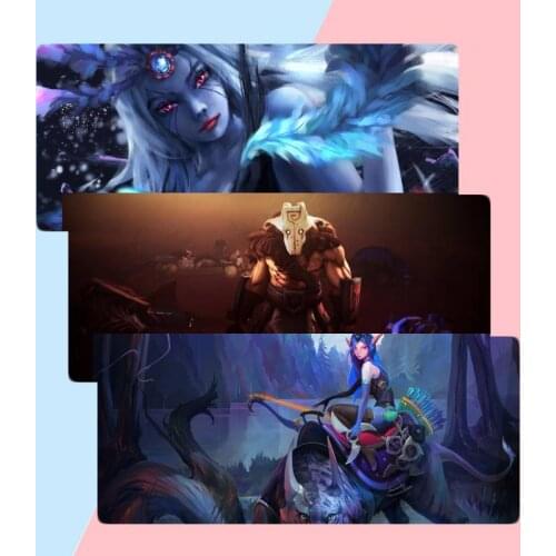 Dota 2 Laptop Gaming Mice Mousepad X XL XXL Non slip Cushion Thickness 2mm LockEdge equal LE
