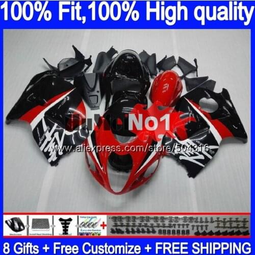 Injection For SUZUKI GSXR 1300 Hayabusa 2008 2013 2014 2015 2016 30MC.236 Black Red GSXR-1300 GSXR1300 08 13 14 15 16 Fairing