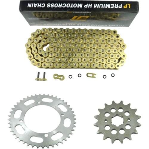520 Chain 16T 45T Motorcycle Front & Rear Sprocket Kit set for Yamaha XV250 V-Star Route 1988-2020 XV 250S Virago 1995-2008