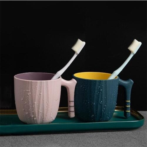 Creative Wash Cup Student Travel Portable Plastic Toothbrush Cup Bathroom Children Mouth Cup Toothbrush Holder Bathroom Supplies