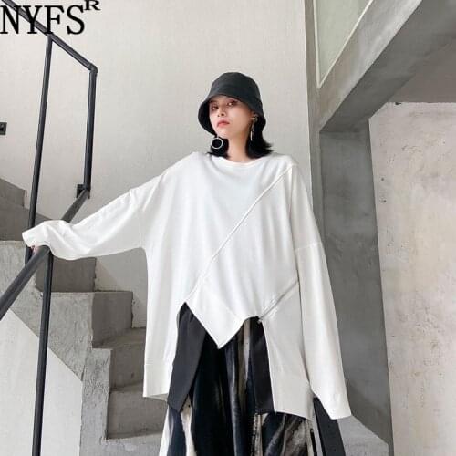 Женские футболки с длинным рукавом NYFS China At AliExpress