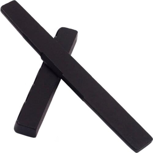 1 Set of Classical Guitar Bridge Nut Saddle Made of Ebony for 6 String Acoustic Guitar Musical Instruments Guitar Accessories