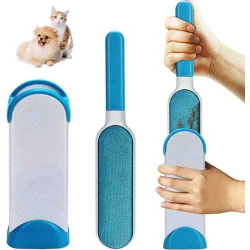 3pcs/set Dog Comb Tool Multi-functional Pet Hair Remover Brush Dog Cat Fur Brush Double-Side Furniture Sofa Cleaning Lint Brush