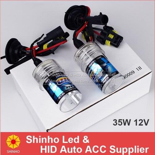 35W AC HID Xenon Replacement Light Bulb H1 H3 H7 H8 H9 H10 H11 9005 9006 HB4 HB3 4300K 6000K 8000K 10000K Auto Xenon Light Lamp