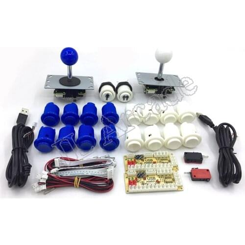 Zero Delay USB Encoder DIY Kit American Style Arcade Joystick Push Button for Arcade Game Machine Jamma Mame Parts