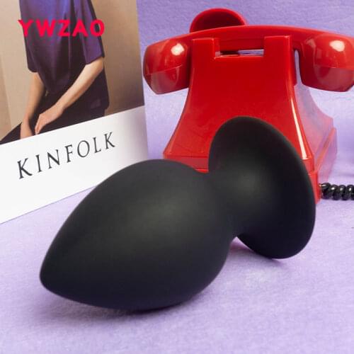 Ass Sex Toy Anal Plig Butt Plug Adult Toys For Woman Plugs But Men Silicone Intimate Mens Training Kit Sucker Prostate【G01 L