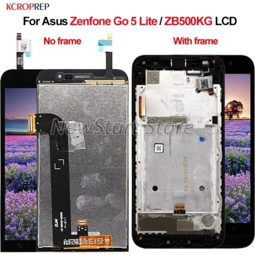 For Asus Zenfone Go 5 Lite ZB500KG LCD Display Touch Screen Digitizer Assembly Replacement Accessory Parts For Asus ZB500KG lcd