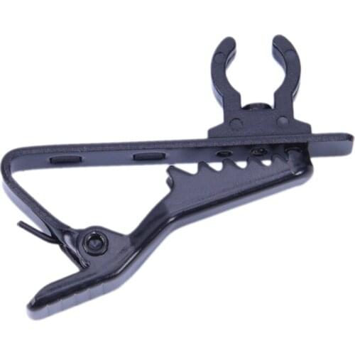 1x Mini Portable 6mm Microphone Lapel Tie Clip for Lapel