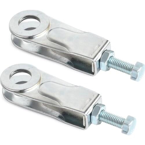 2Pcs Chain Puller Tensioner Adjuster Tool For Yamaha- YBR125ED YBR125 YBR 125 Motorcycle Chain Regulator Kit 2008-2016