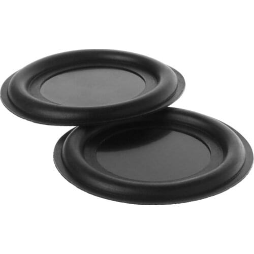 2PCS Woofer Vibration Membrane 66mm Bass Radiator Passive Speaker Subwoofer DIY Repair Kit X6HB
