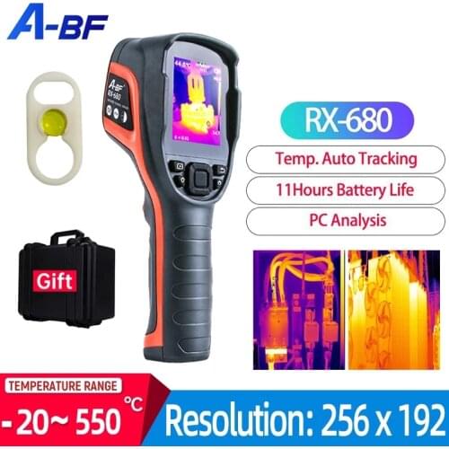 A-BF RX-680 Infrared Camera Handheld Infrared Thermal Imager Industrial Infrared Thermometer Electric Wall Floor Heating Test