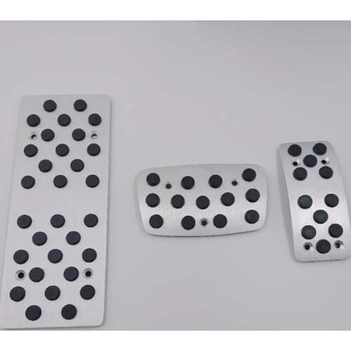 Car Accessories For Mitsubishi ASX Outlander Pajero Lancer EX AT/MT Accelerator Brake Footrest Pedal Pads Pedals