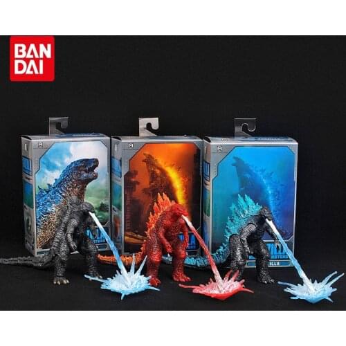 BANDAI Godzillas 2019 Movie Nuclear Power Injection Energy Version SHM Godzillas Monster Mobile Phone Model Hand To Do