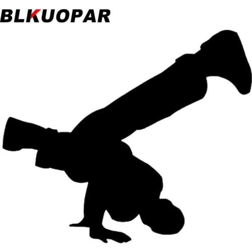 BLKUOPAR for Street Dancing Car Stickers Sunscreen Decals Fashionable Vinyl Material Air Conditioner Waterproof Motorcycle Decor