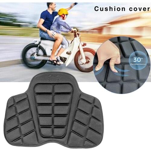 Motorcycle Cushion Cover Sunscreen Heat Insulation Cushion 3D Mesh Seat Cover Motorcycle Cushion Cover Breathable Perspiration