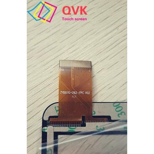 Black 7 Inch P/N ZYD070-138 V01 zyd070-262-fpc v02 tablet pc capacitive touch screen glass digitizer panel Free shipping