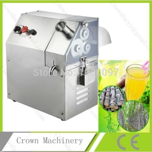 Electric sugar cane juicer extractor/ sugar cane crushing mill/sugar cane processing machine