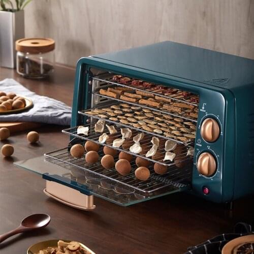 Electric Food Dehydrator Dried Fruit Vegetables Herb Meat Machine Household MINI Pet Dehydrated 5 Trays Snacks Air Fish 10L 300W