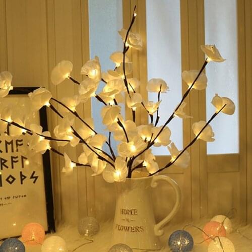 Phalaenopsis Tree Branch Light Floral Light Home Christmas Party Decor Led Light