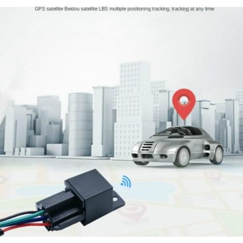 Gps Positioning Relay Wireless GPS Intelligent Satellite Vehicle Locator Motorcycle Car Tracking Burglar Alarm