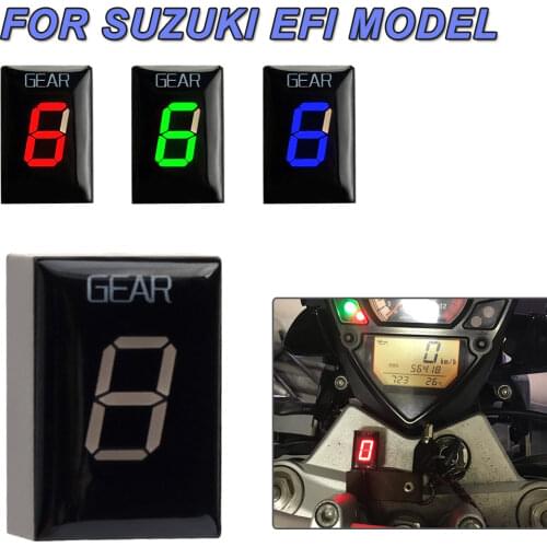 Gear Indicator For Suzuki VLR VZR 1800 SV GSF 650 Bandit 1250 DL 1000 V-Strom Intruder M 800 Motorcycle Speed Display Meter