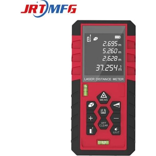 JRTMFG Laser Rangefinder Tape Digital Electronic Roulette Household Industry General Purpose High Precision Laser Distance Meter