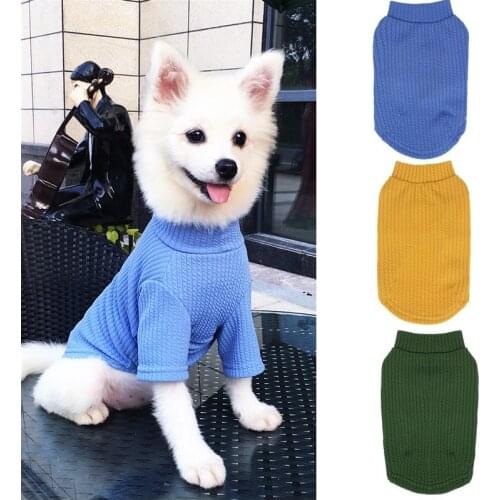 Hot Sale Autumn Winter Dog Clothes Warm Yorkies Clothes Small Dog Cotton Outfit Pet Clothes Vest Coat Puppy Jacket for Chihuahua