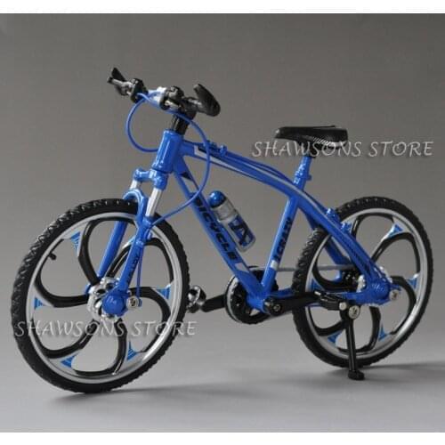 Diecast Metal Bicycle Model Toys 1:8 XC Cross Country MTB Mountain Bike Miniature Replica Collection