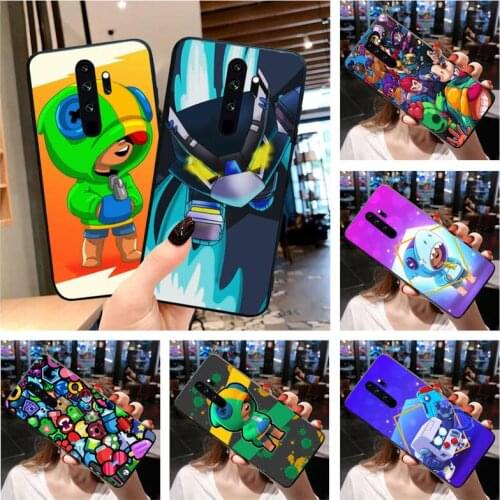 Cartoon Stars Leon Crow Phone Case for Redmi 9A 8A 7 6 6A Note 10 9 8 8T Pro Max Redmi 9 K20 K30 Pro